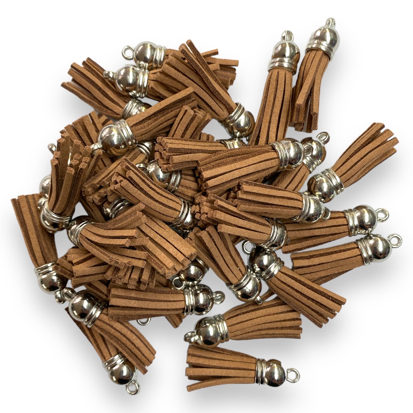 Q-A170- Light Brown  1" Tassel (1 Count)