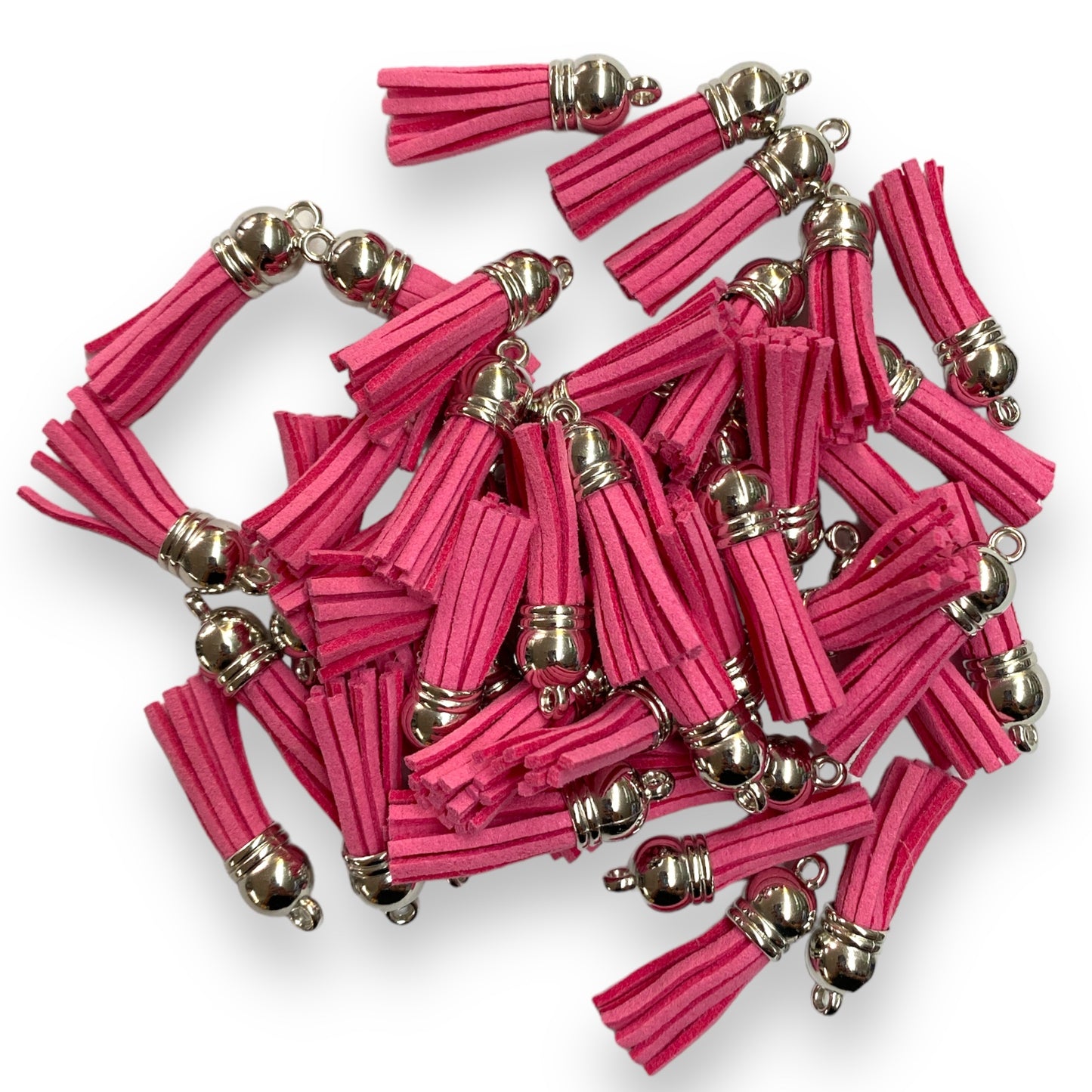 Q-A166- Pink  1" Tassel (1 Count)