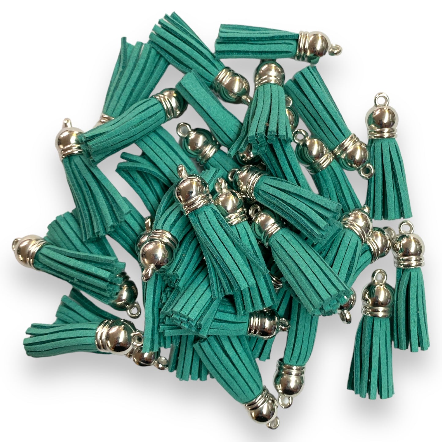 Q-A177- Teal  1" Tassel (1 Count)