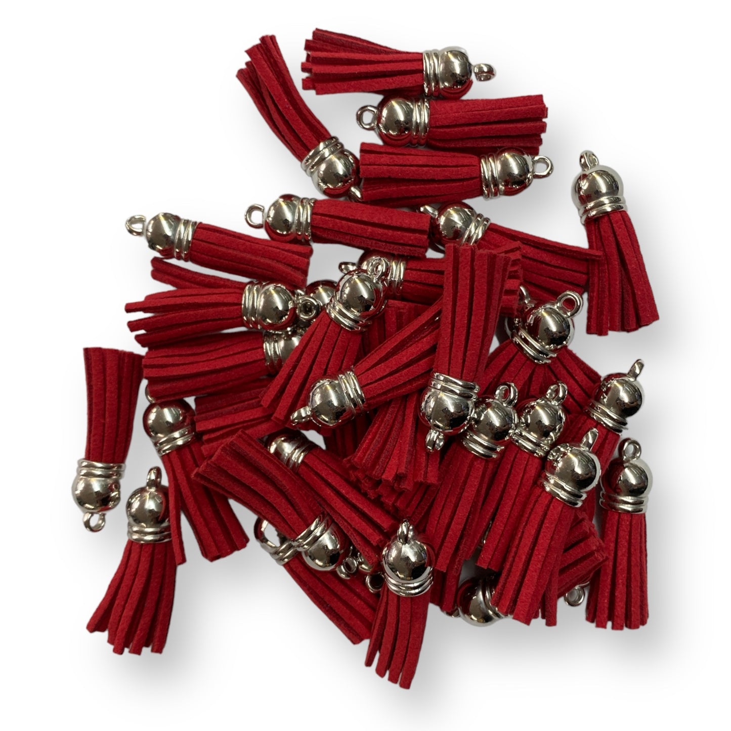 Q-A176- Red  1" Tassel (1 Count)