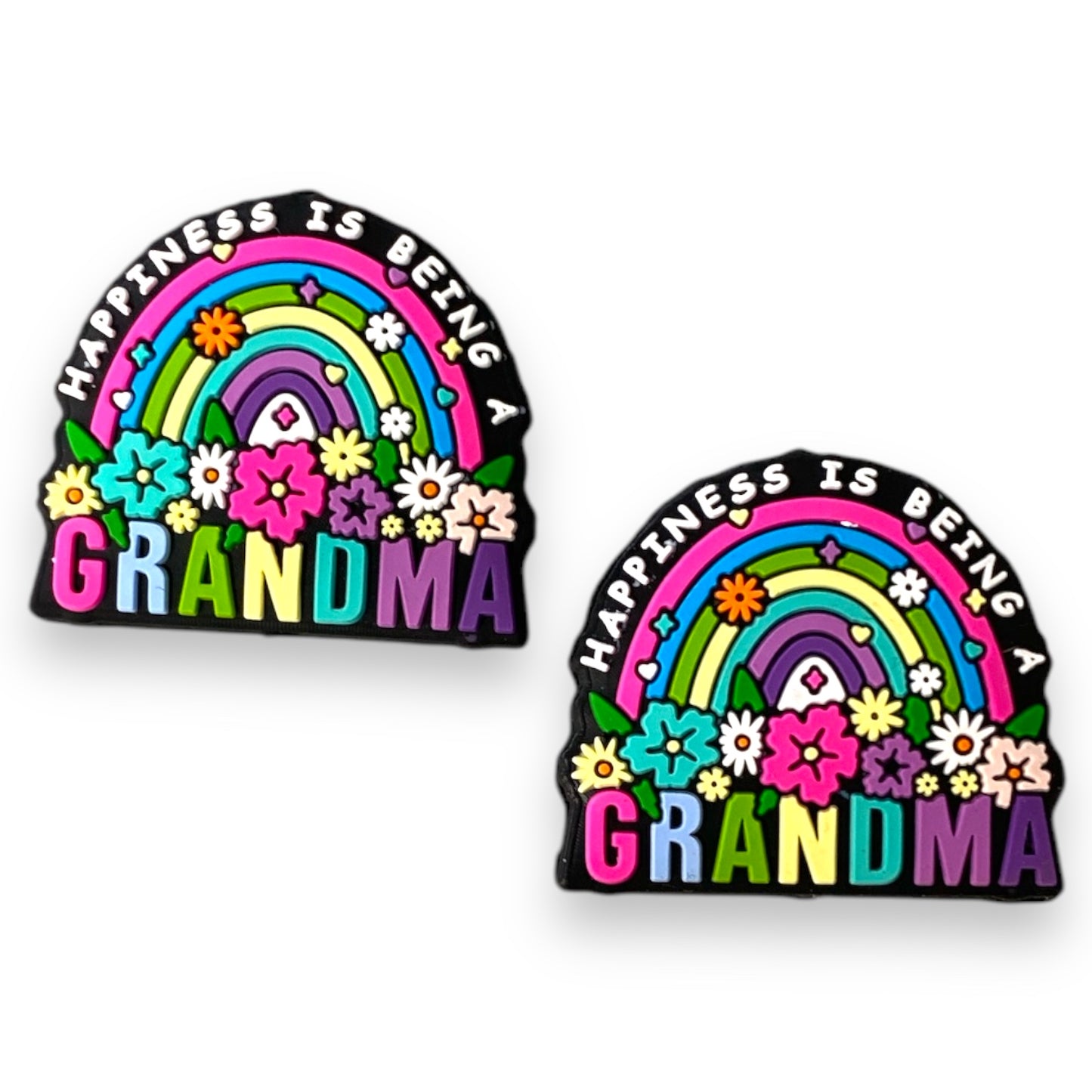 e636 - "Grandma” Silicone Focal Bead (1 Count)