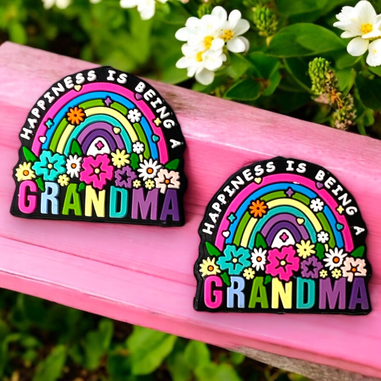 e636 - "Grandma” Silicone Focal Bead (1 Count)