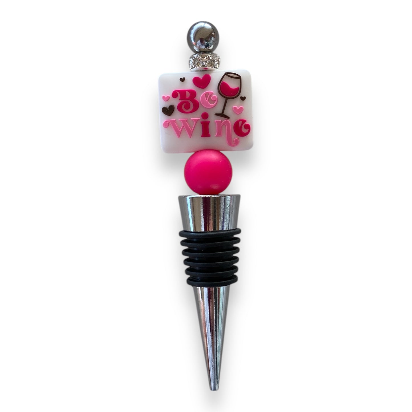 CK-257 - "Be Wine" Wine Stopper DIY Kit