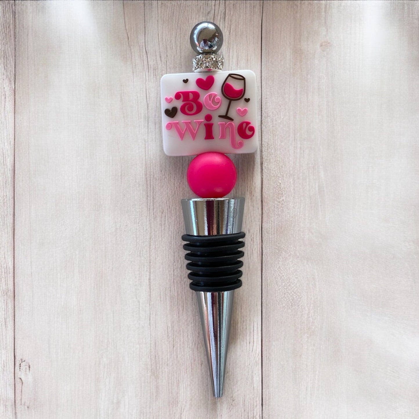 CK-257 - "Be Wine" Wine Stopper DIY Kit