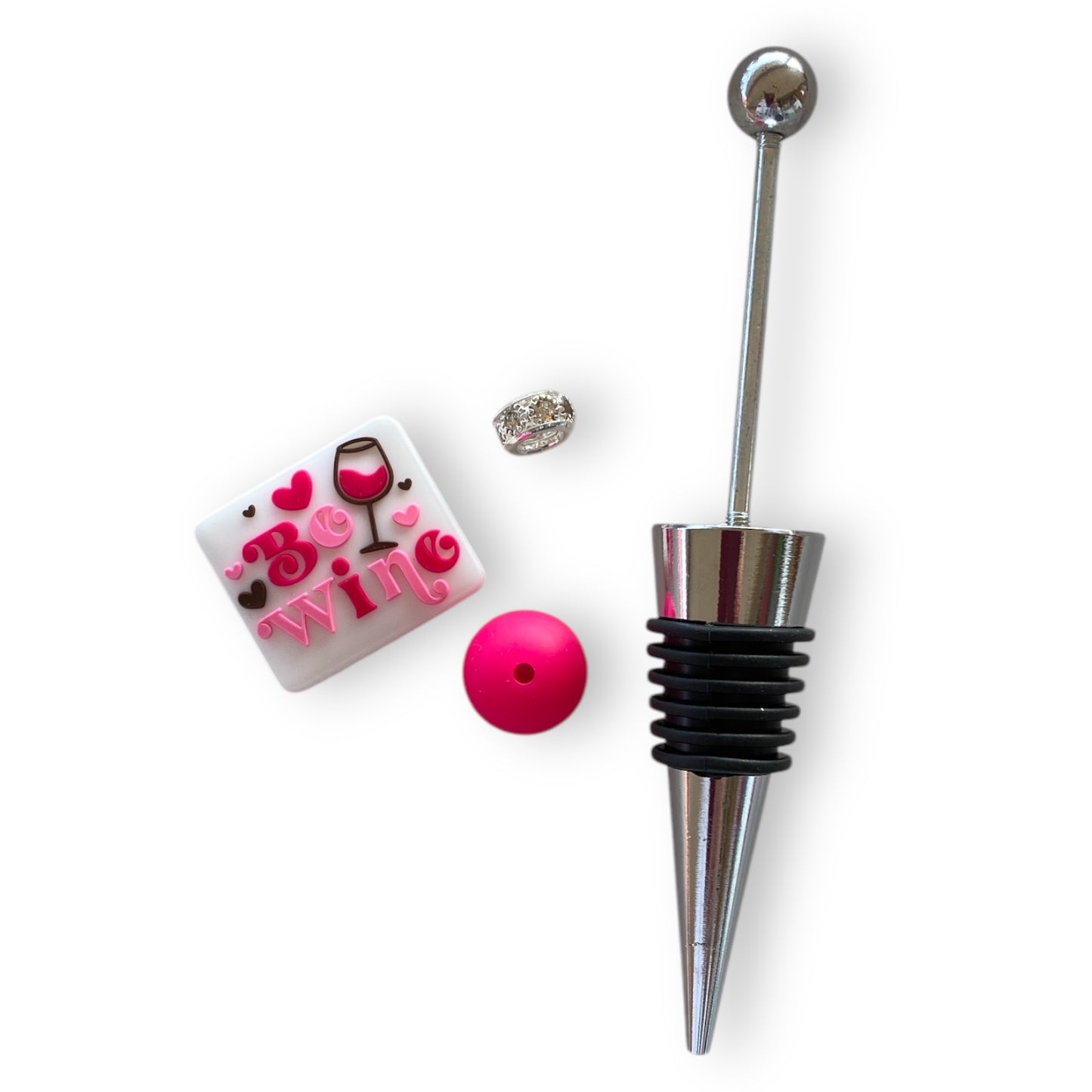 CK-257 - "Be Wine" Wine Stopper DIY Kit