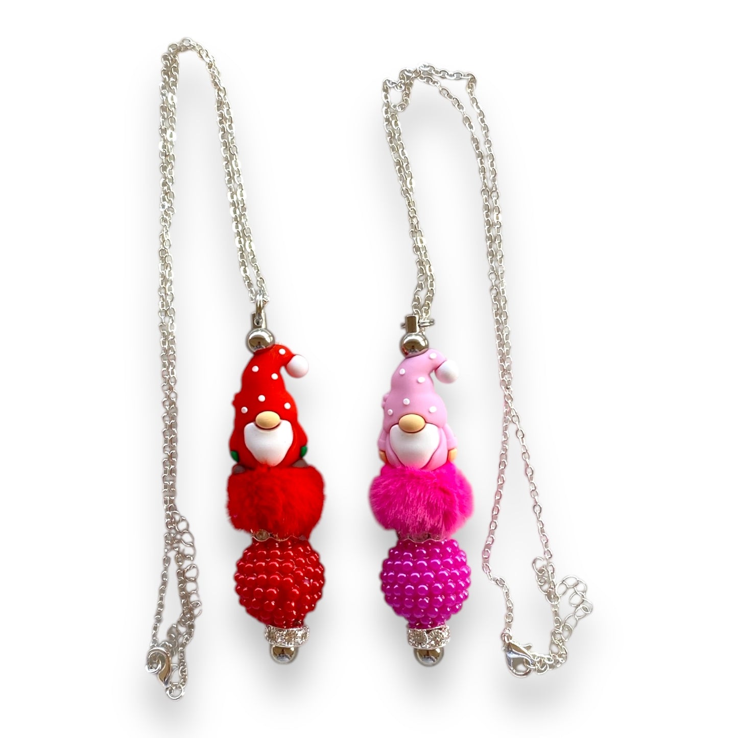 CK-124 - "Valentine's Day Gnome" BFF Neckalces