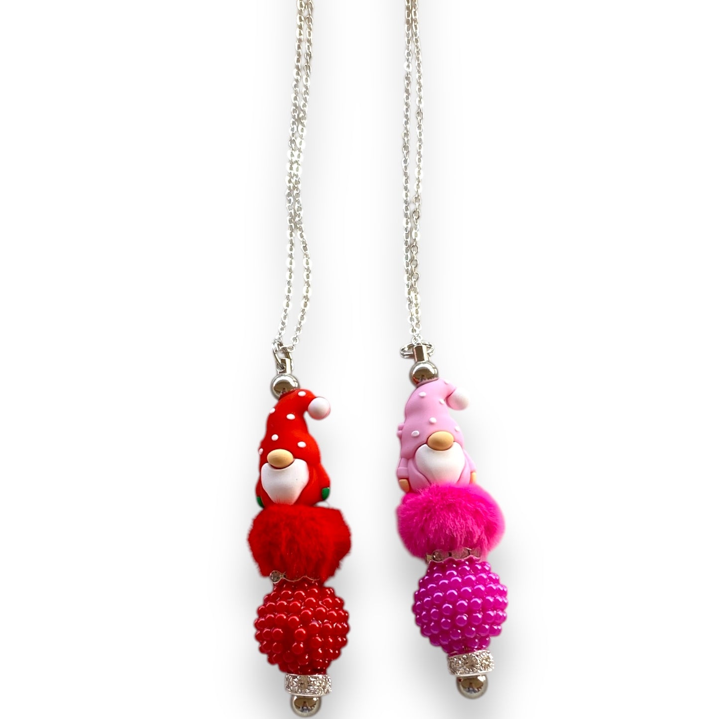 CK-124 - "Valentine's Day Gnome" BFF Neckalces