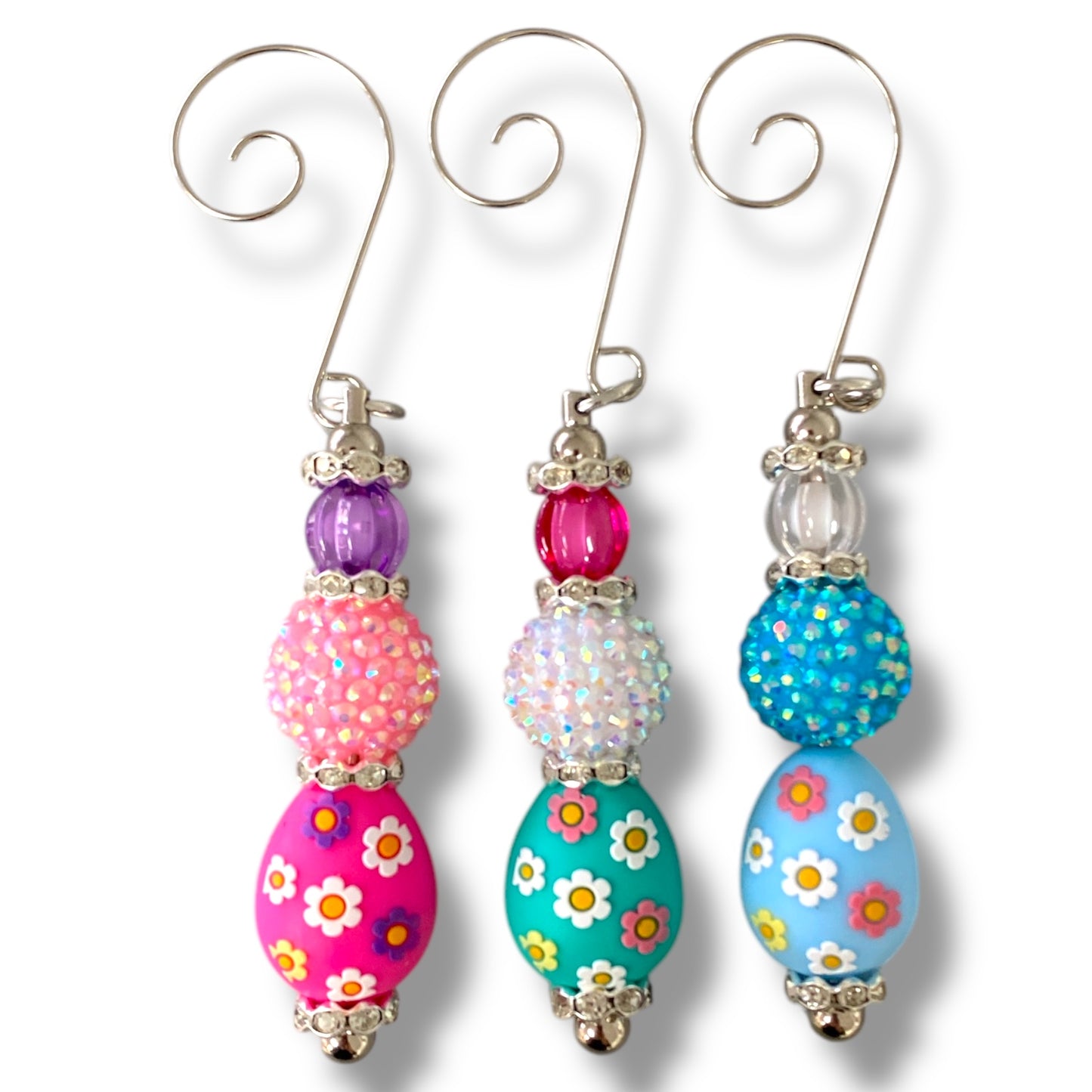 CK- 104- "Easter Basket Hanging Charms" 27 Piece Bead Kit