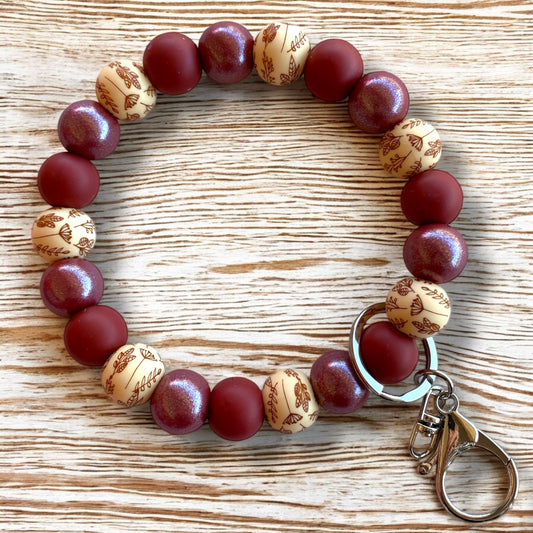 "Crimson Harvest" Wristlet DIY Kit
