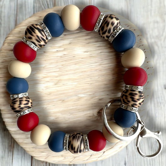 "Americana Cheetah" Wristlet DIY Kit 🐆