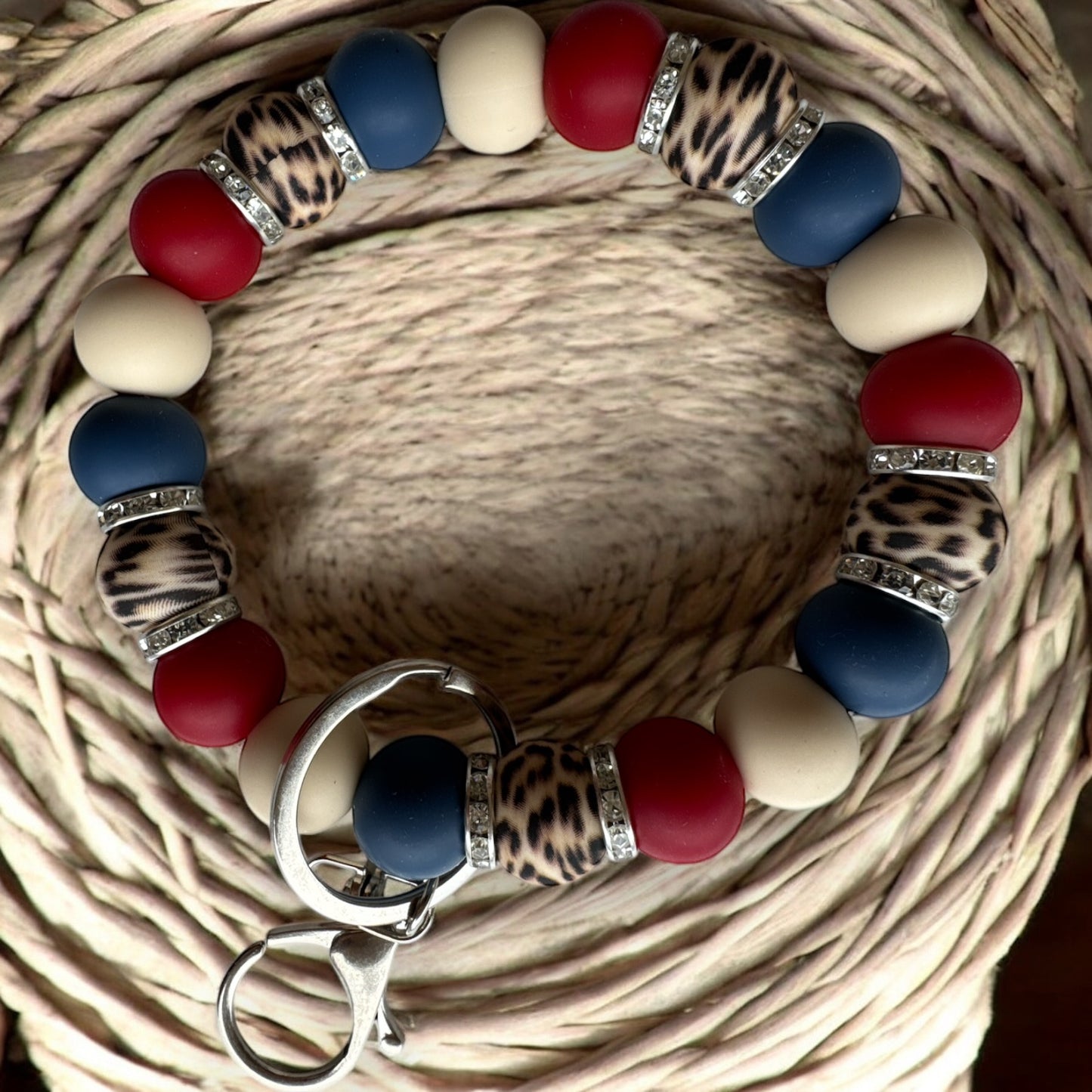 "Americana Cheetah" Wristlet DIY Kit 🐆