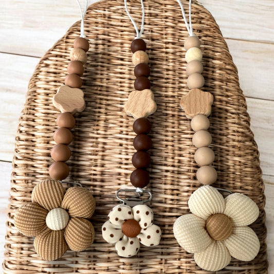 CK- 186 - Flower Paci Clip 33 Pc Bead Kit