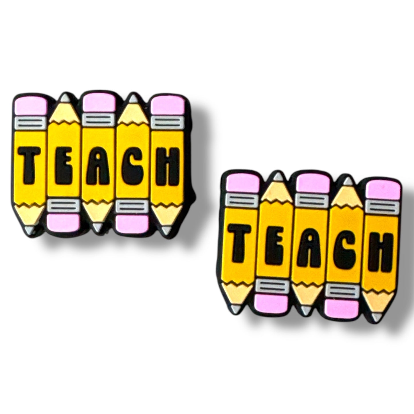 X313-  “Teach” Silicone Focal Bead (1 Count)