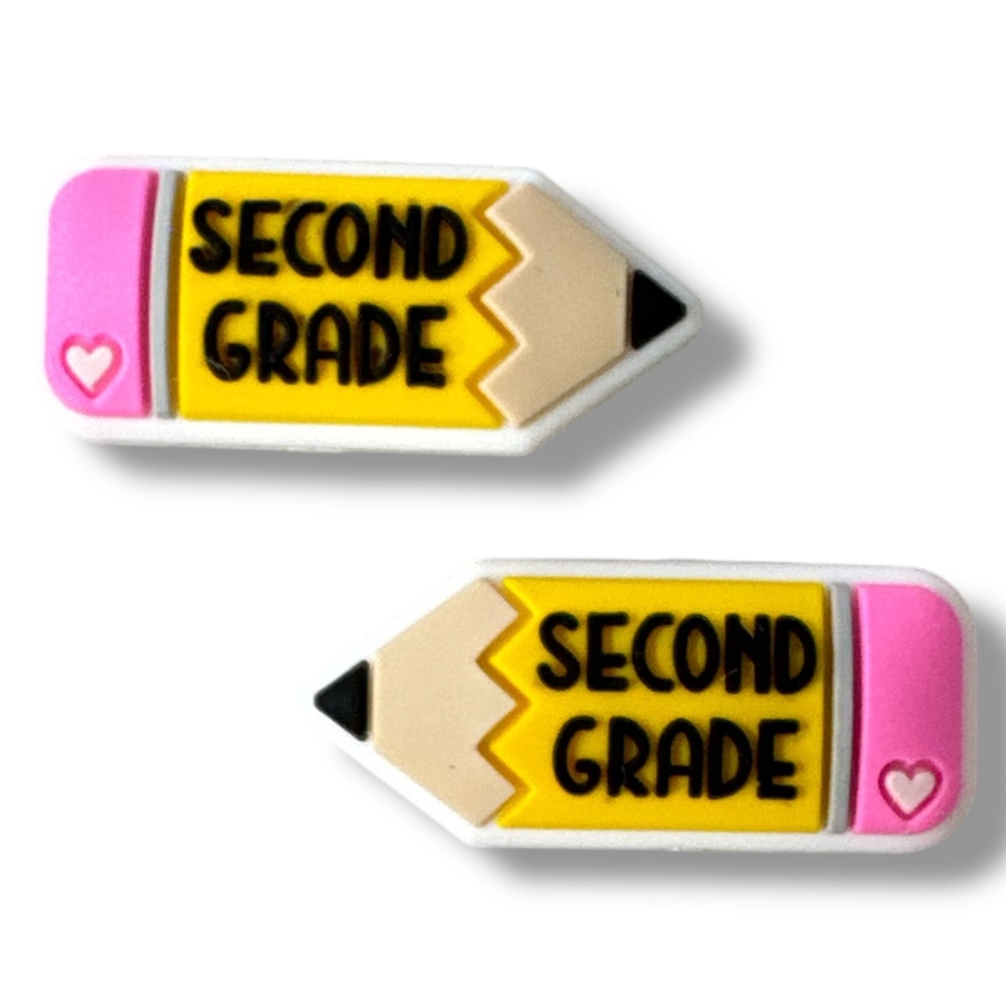 X341-  "Second Grade" Silicone Focal Bead  (1 Count)