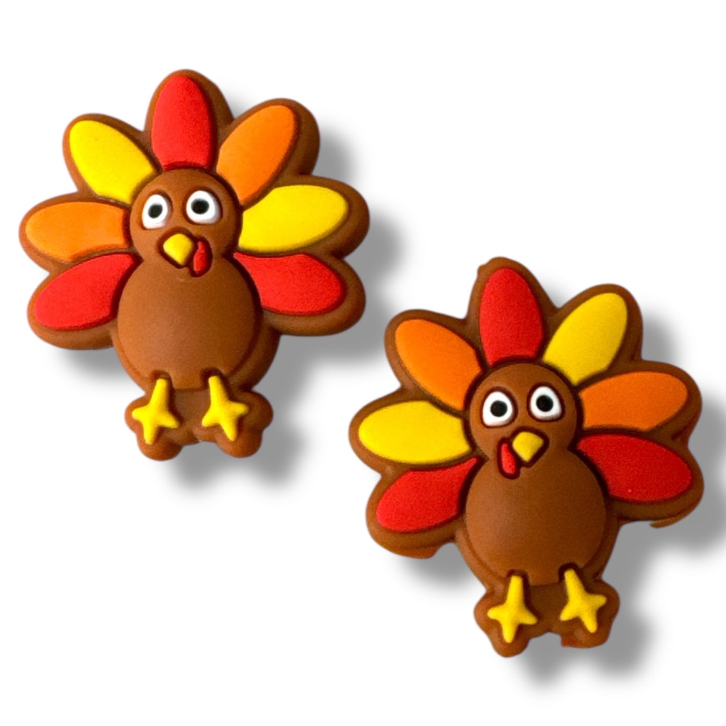 h829- "Turkey" Silicone Focal Bead