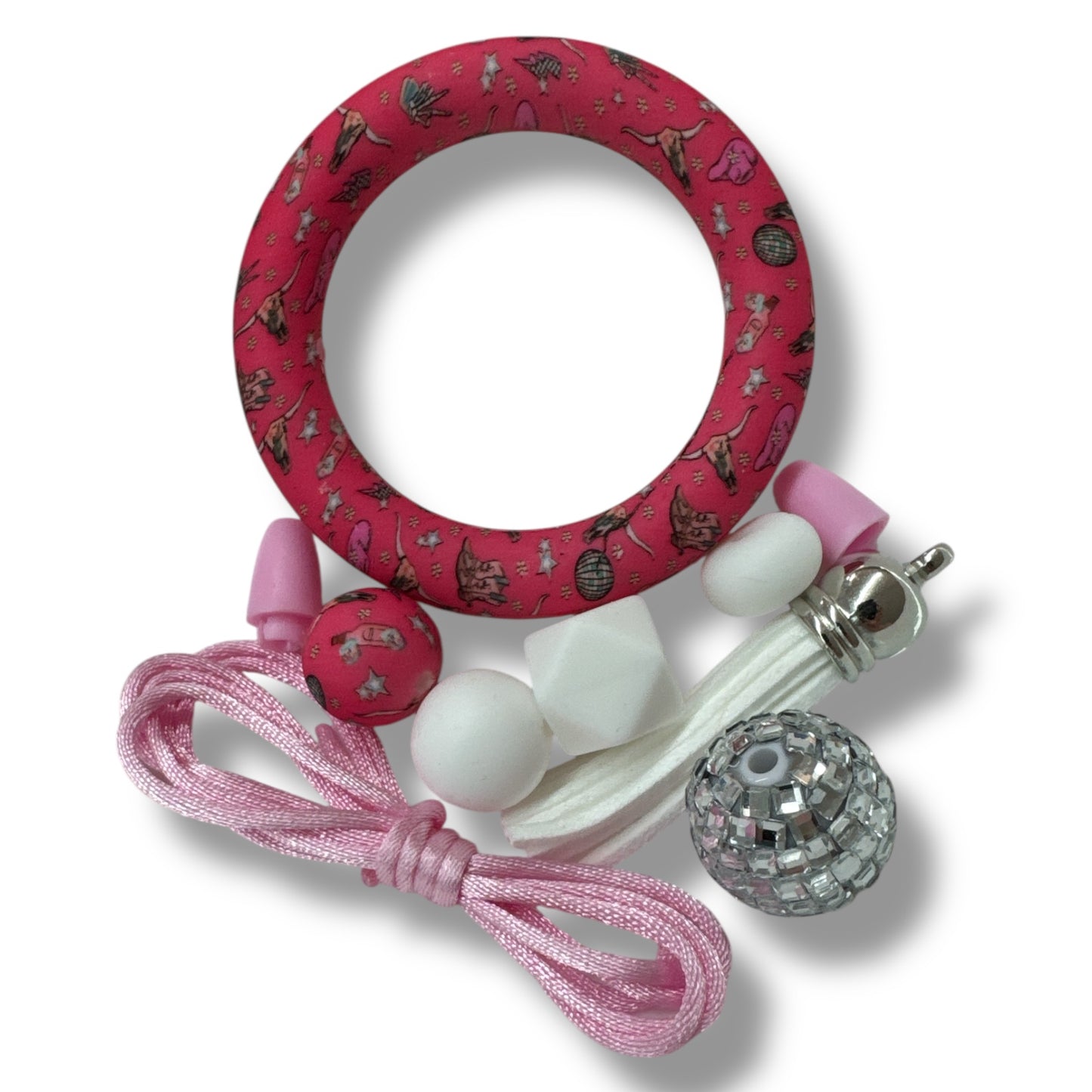 CK- 236- ✨ “Pink Rodeo” DIY Car Charm Kit ✨