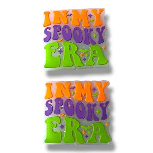 h954- "In My Spooky Era" Silicone Focal Bead