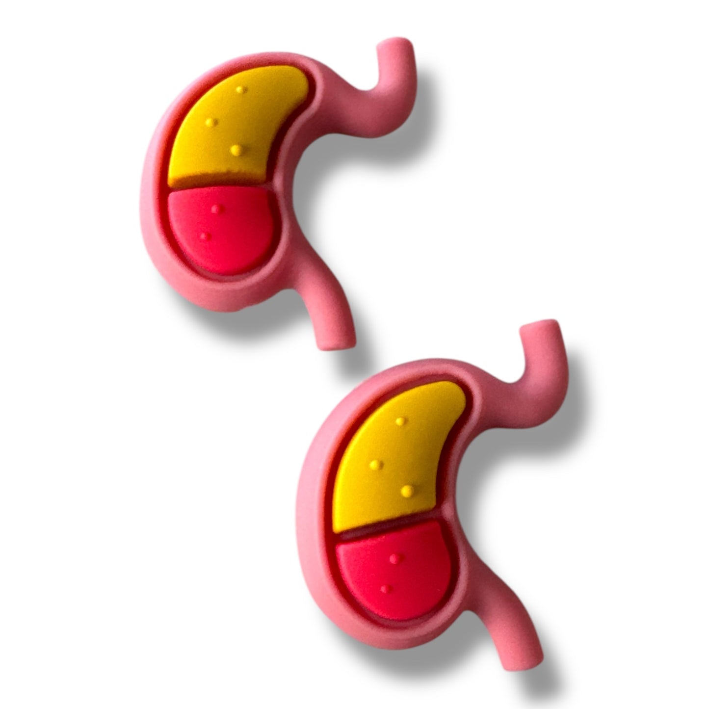 T173- "3D Stomach" Silicone Focal Bead