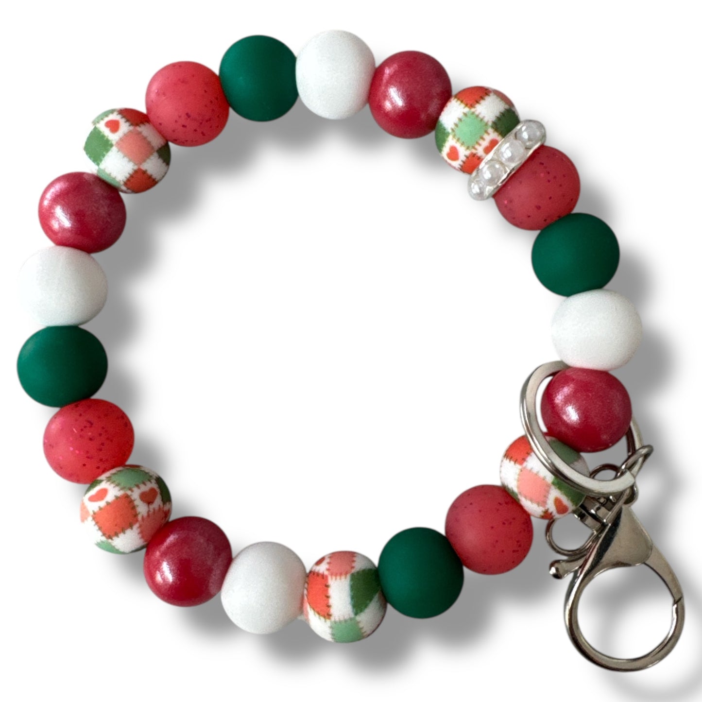 CK- 90-  🧵  "Christmas Patchwork" Wristlet Kit 🧵