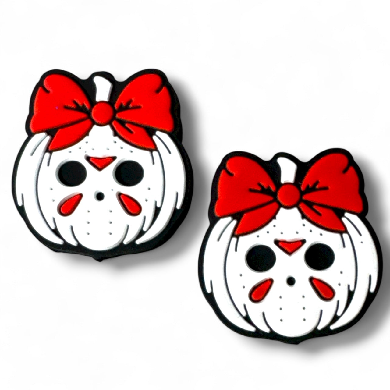 h948- "Halloween Pumpkin A" Silicone Focal Bead