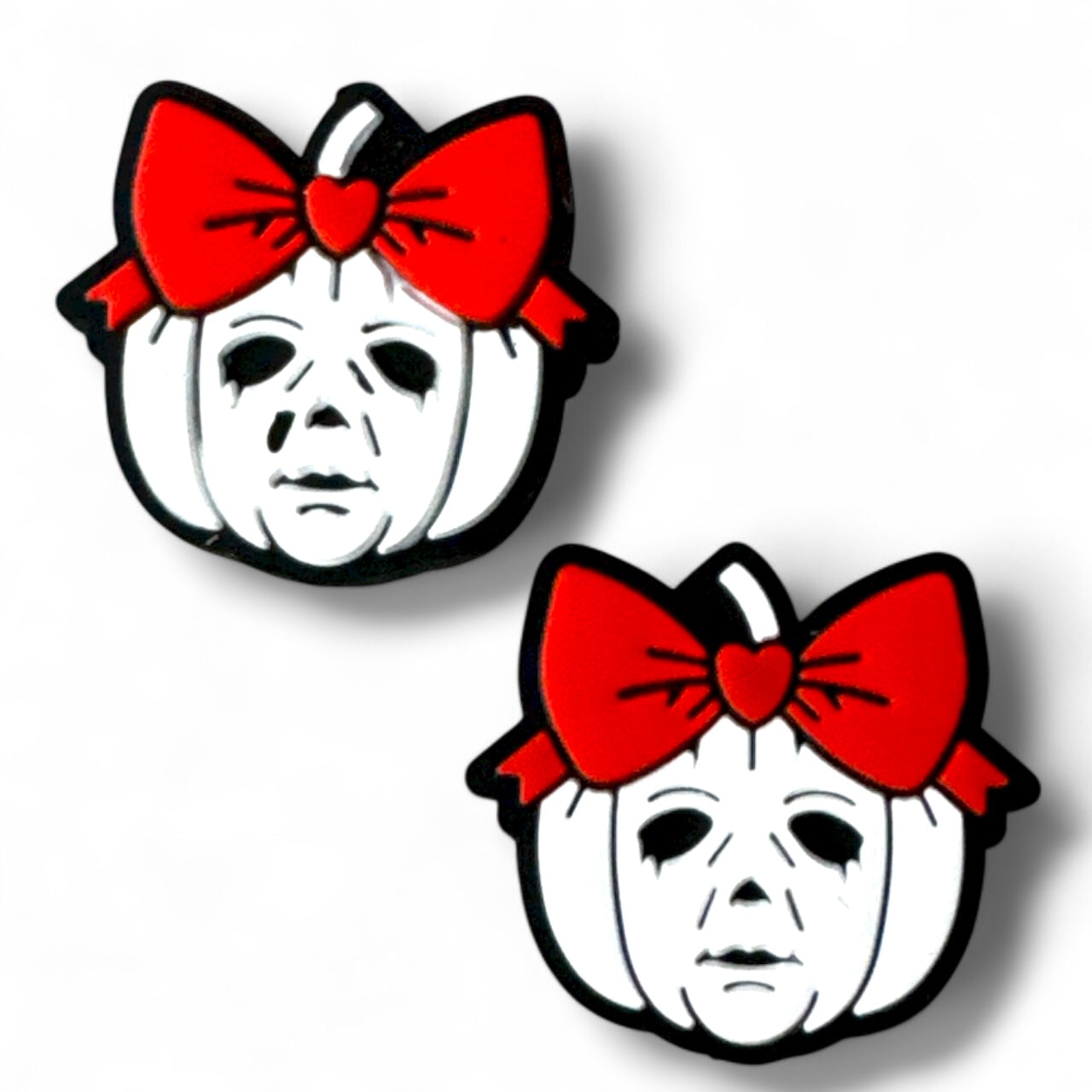 h945- "Halloween Pumpkin C" Silicone Focal Bead