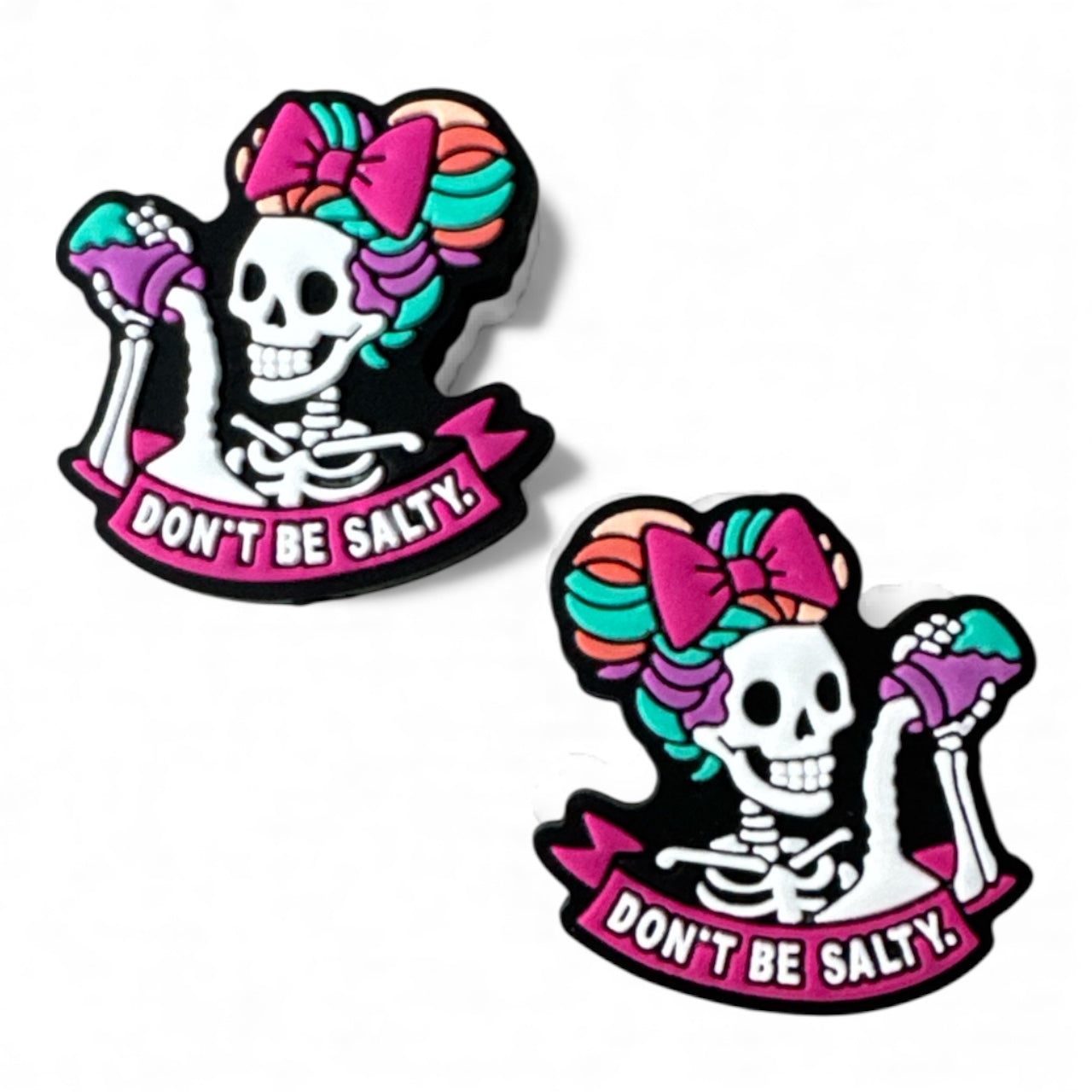 h1004- "Don't Be Salty" Silicone Focal Bead