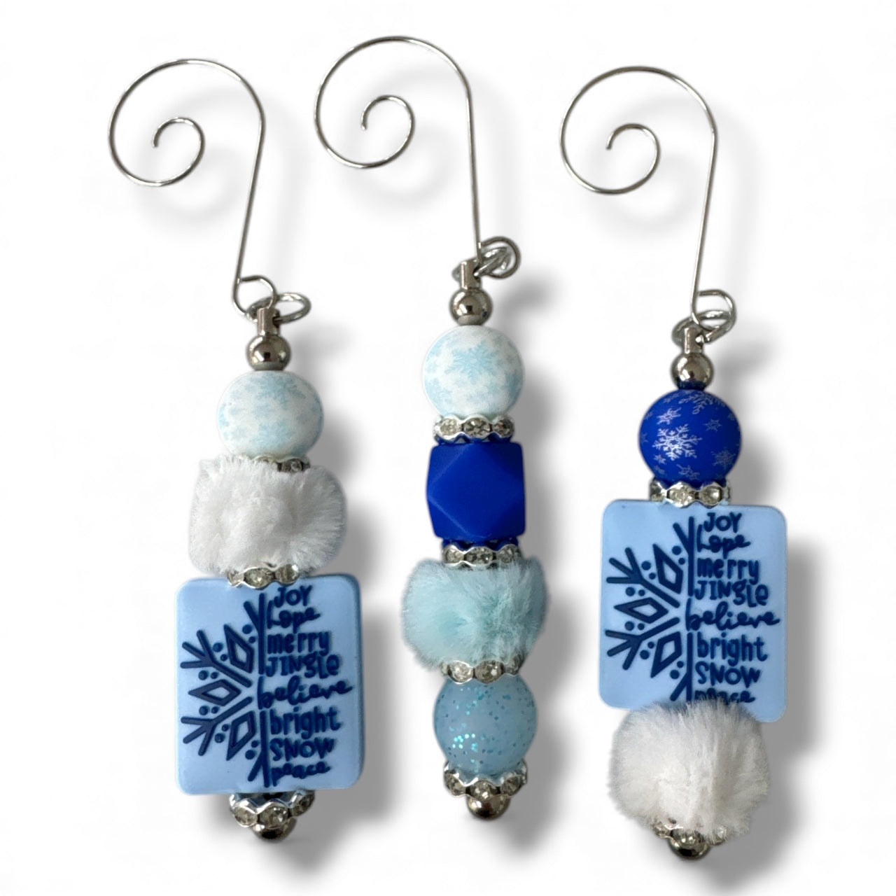 CK- 233-  ❄️ "Winter Snowflake" Ornament DIY Kit❄️