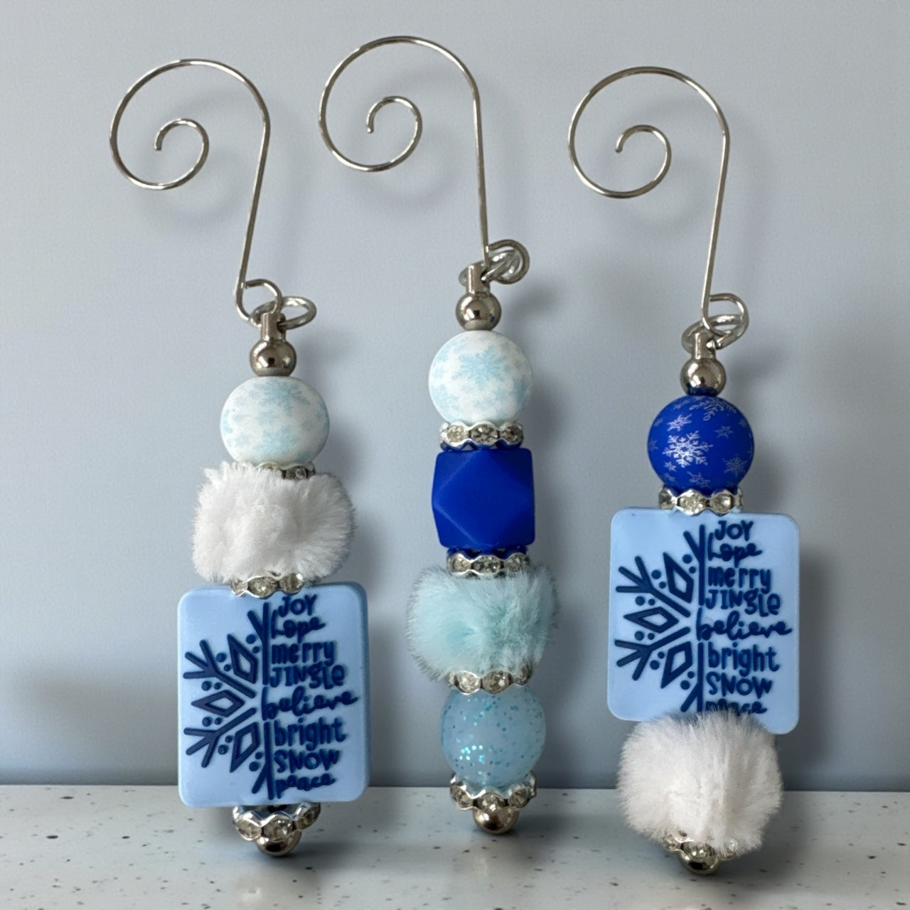 CK- 233-  ❄️ "Winter Snowflake" Ornament DIY Kit❄️