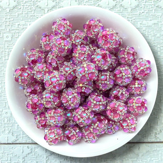 #289- Love “Gypsy Rhinestone Bead