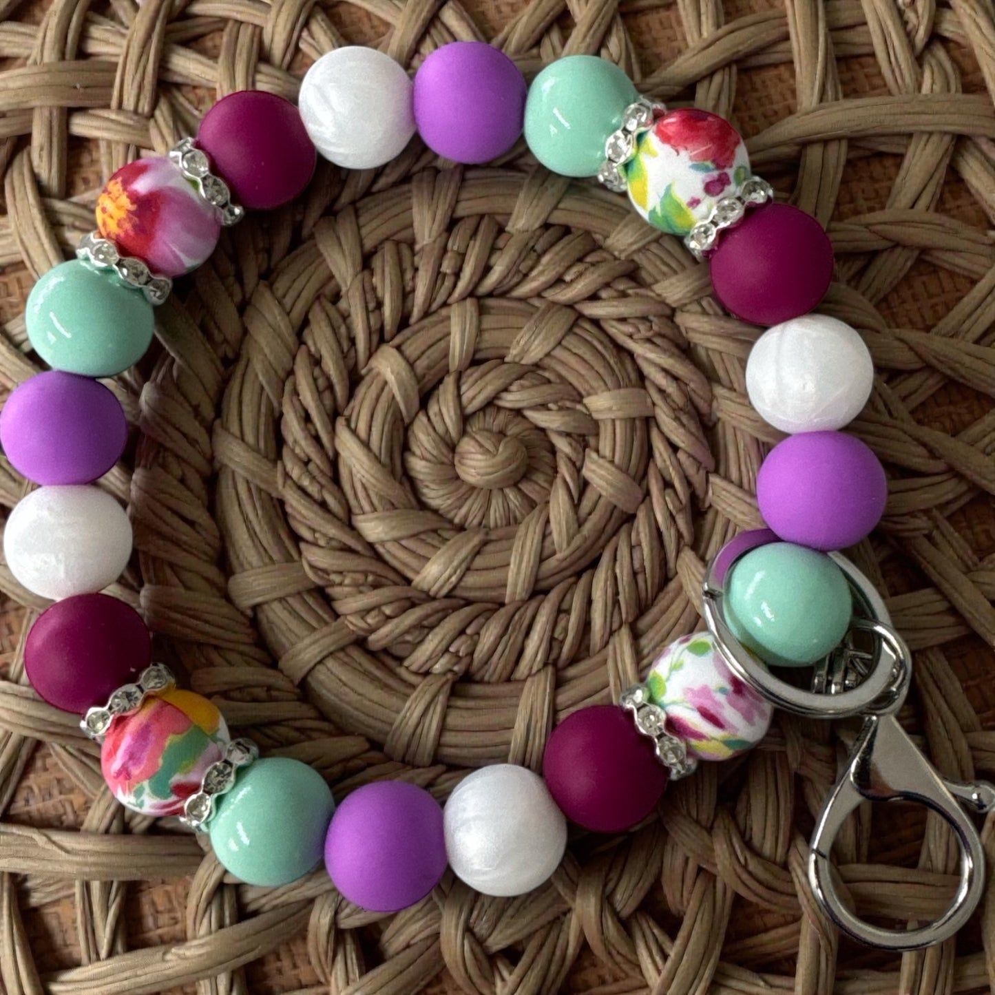 🌷Wildflower Wishes – DIY Wristlet Kit – Ideal for Beadable Pens & Keychains