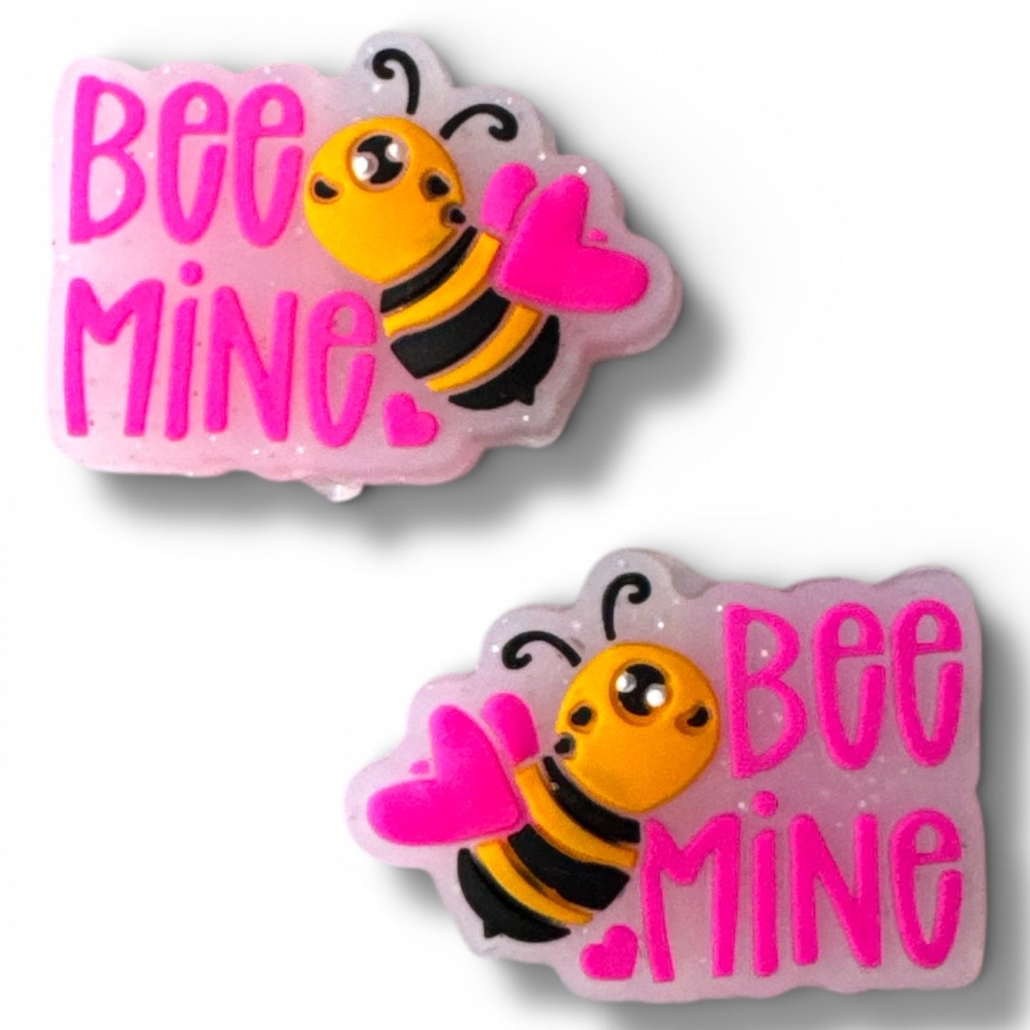 X003 -  “Bee Mine” Silicone Focal Bead (1 Count)