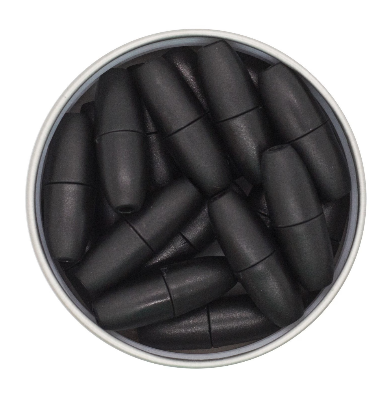 FX- 9055- Black Clasps 22mm x 8.5mm {Set of 10}