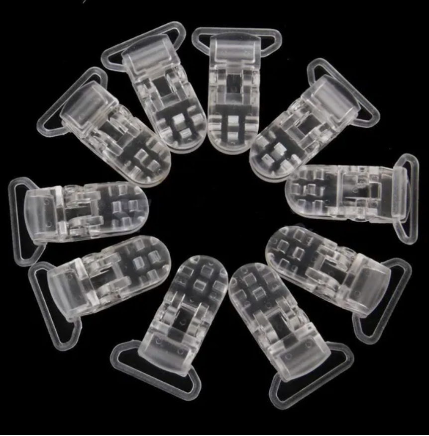 FX- 9041- Clear  40mm KAM {1 Count}  Clip