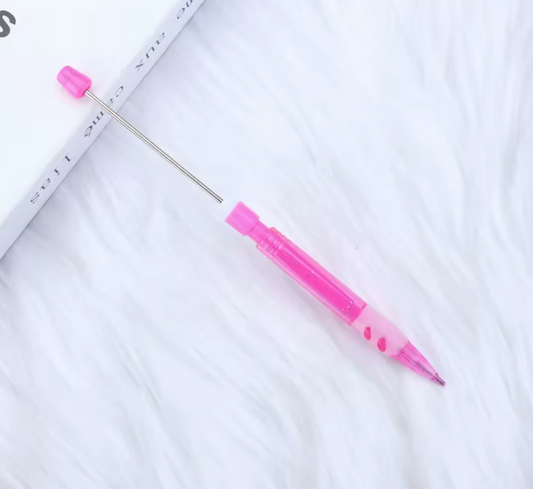 PEN Z/23 - Pink Beadable Mechanical Pencil