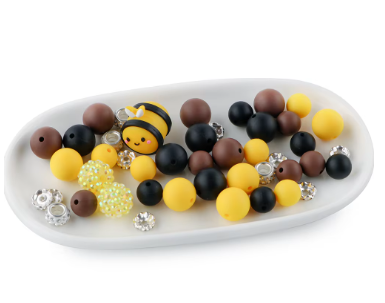 CK- 248 - "Bee 3D"  Silicone Bead Bling Kit