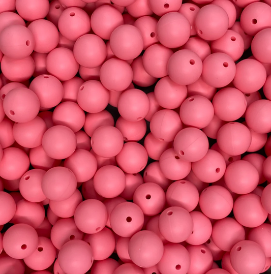 c 39 / 12mm - Baby Pink Silicone Bead