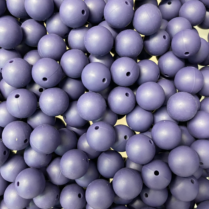 b 55 / 19mm - Twilight Purple Silicone Bead
