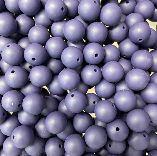 c 55 / 12mm - Twilight Purple Silicone Bead