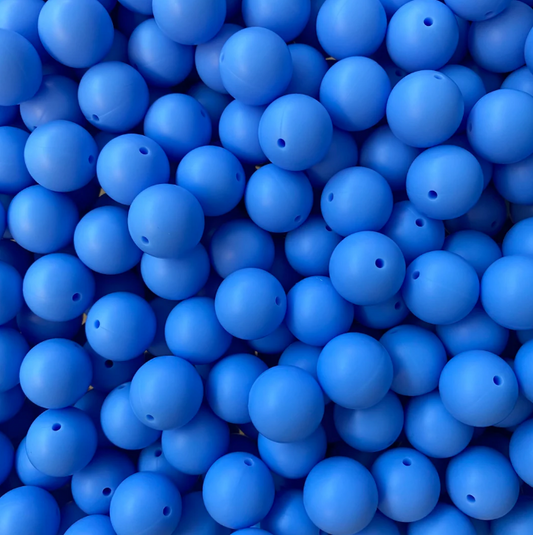c 61 / 12mm - China Blue Silicone Bead