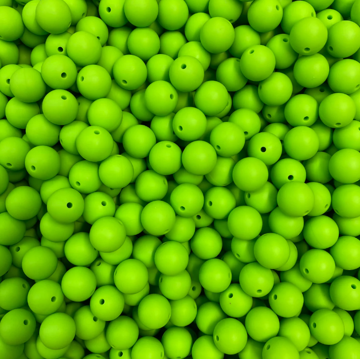 b 75 / 19mm - Lime Silicone Bead