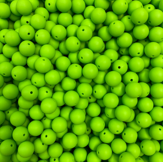 b 75 / 19mm - Lime Silicone Bead