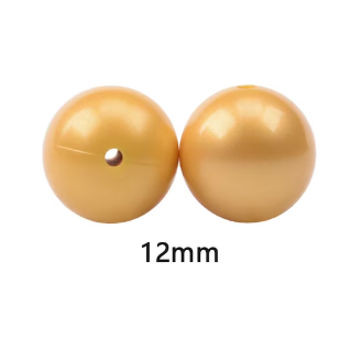 ---12mm--- "Round" Silicone Beads