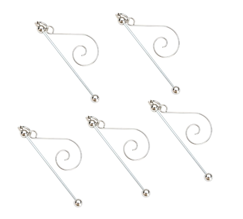 FX-9019- Beadable Hook (Silver)