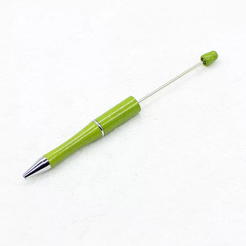 PEN i - Dark Lime Glitter Beadable Pen (1 Count)