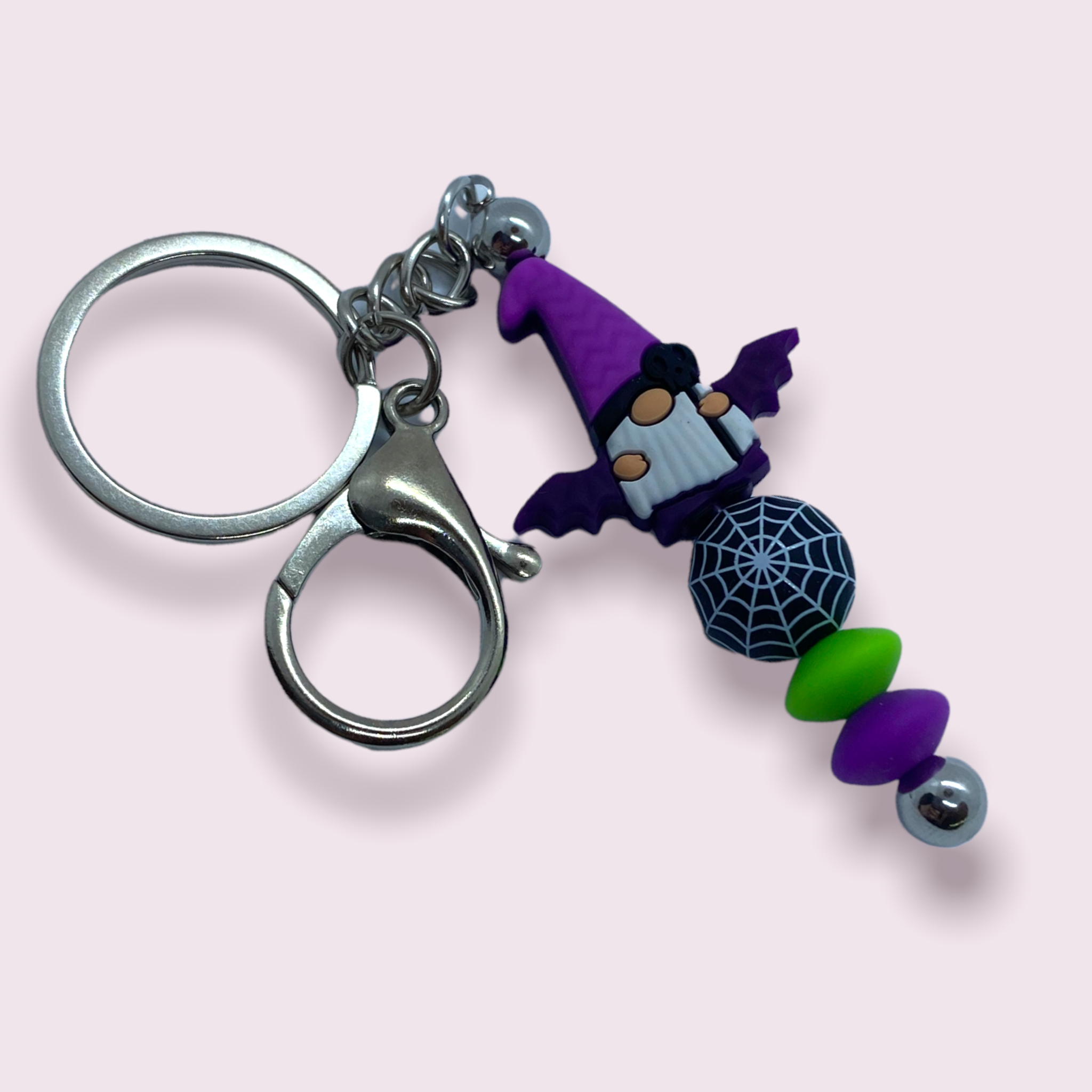 Keychain Clasp - 30mm Blank Keychain holder set - Metal Clasp or Keych –  Delish Beads