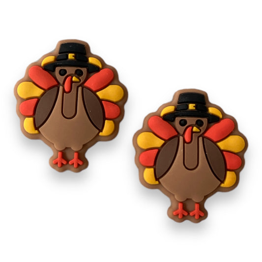 h800- "Turkey" Focal (1 Count) Bead Silicone