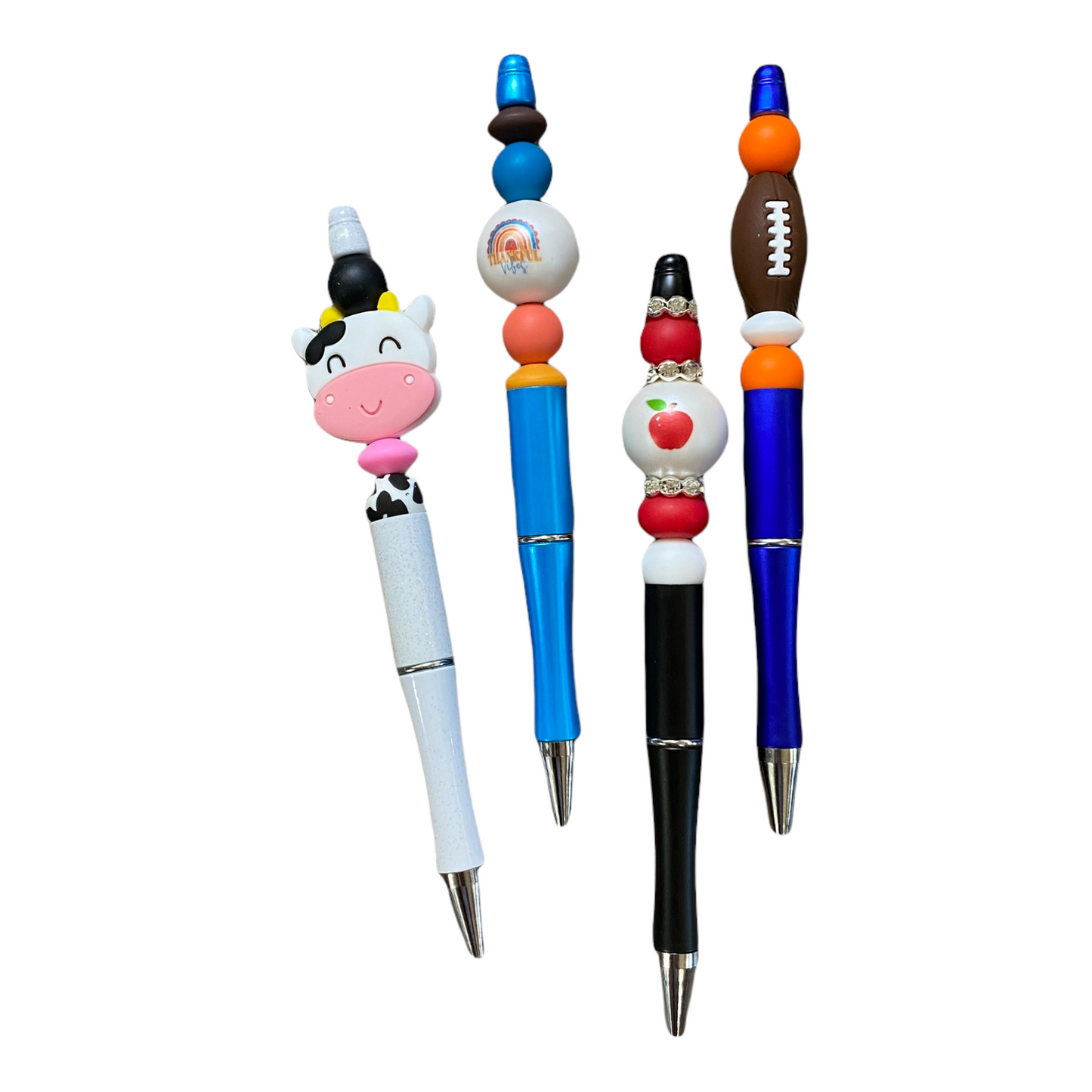 PEN J- White Beadable Pen (1 Count)