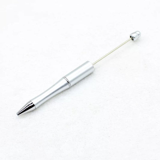 PEN D- Silver Beadable Pen (1 Count)