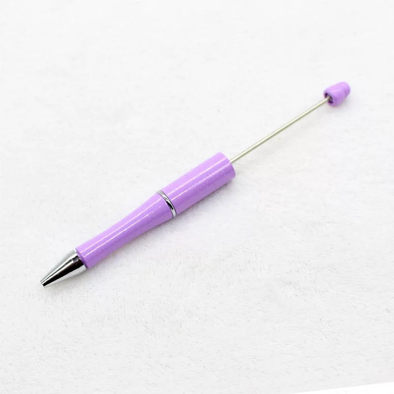 PEN F- Lavender Glitter Beadable Pen (1 Count)