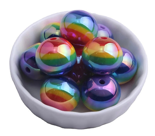 #816 - Opal Rainbow  Acrylic Beads (1 Count)